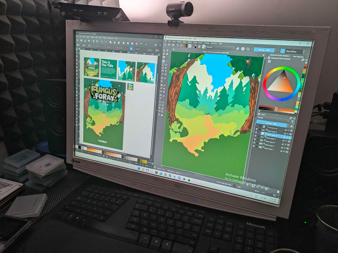 From Idea to Cartridge: The Making of Fungus Foray DX