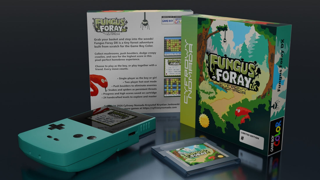 Fungus Foray DX box 3D visualization