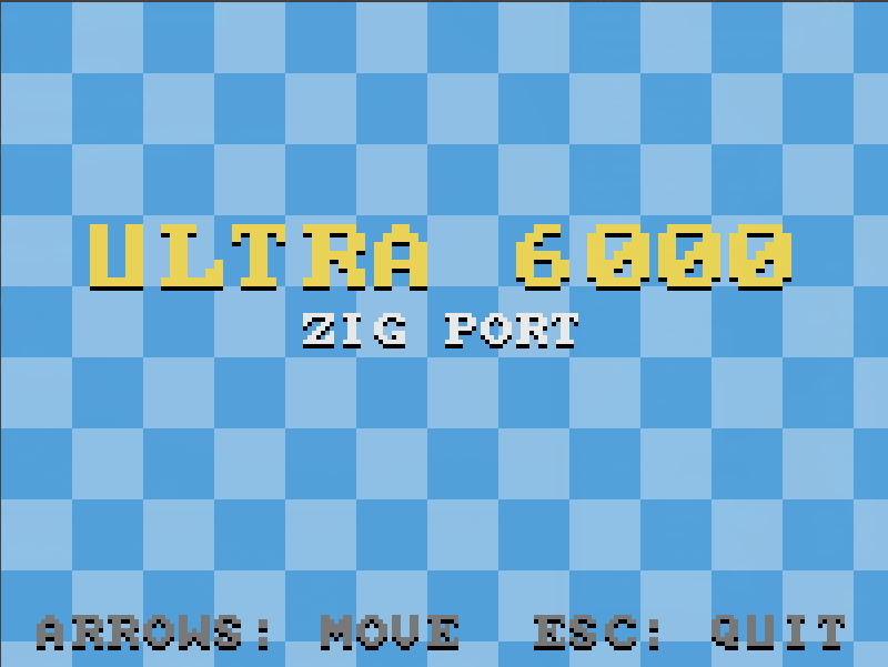 Ultra 6000 - Porting Progress