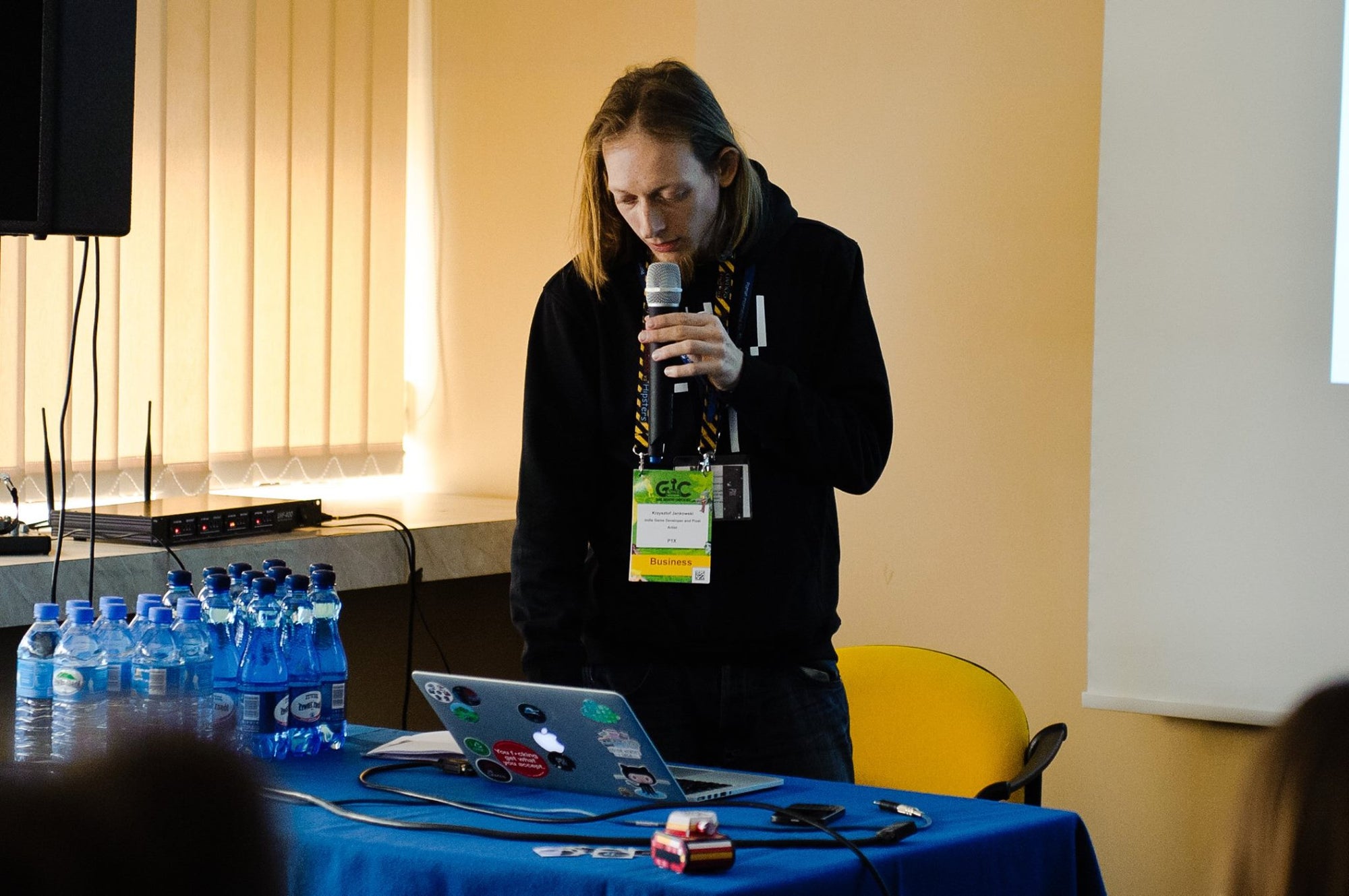 Krzysztof Jankowski Presenting at PGA