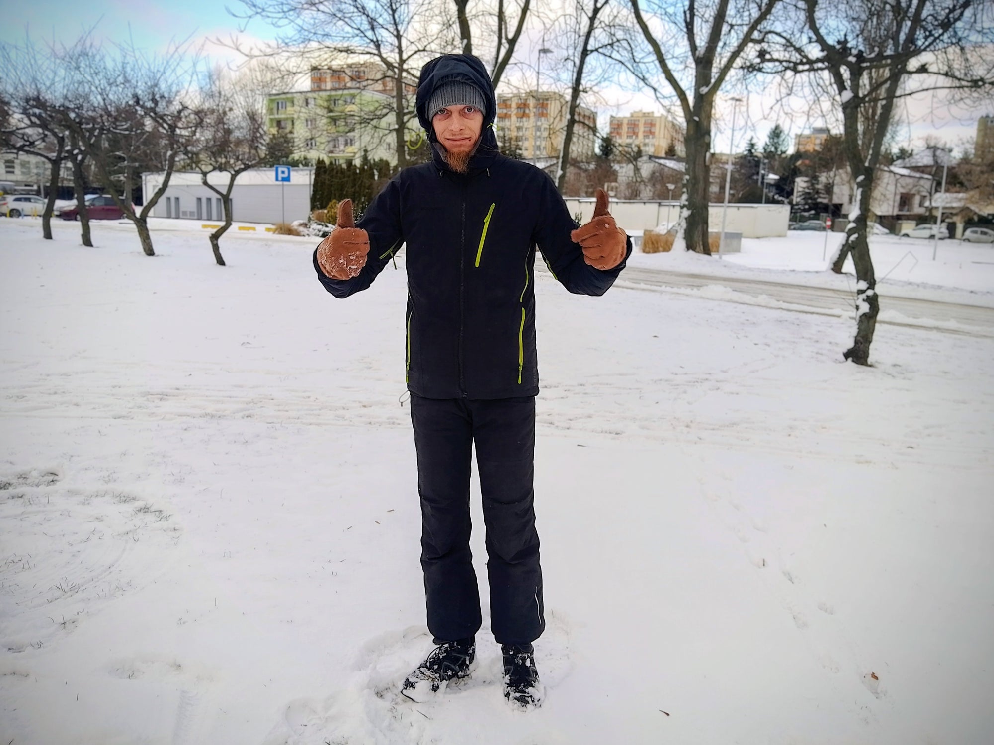 Krzysztof Krystian Jankowski  in Poznan, WInter