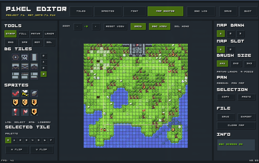 P1Xel Editor — Professional Indexed Pixel Art Editor