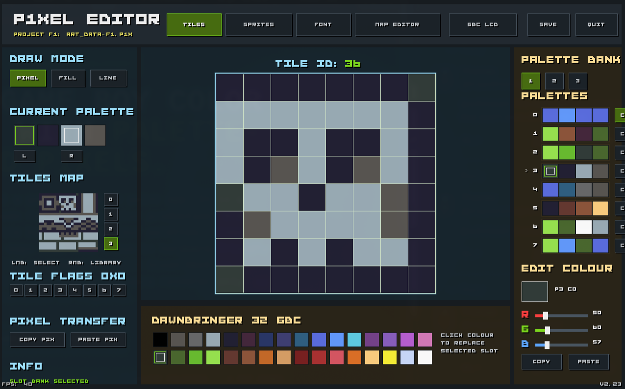 P1Xel Editor — Professional Indexed Pixel Art Editor